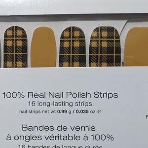 Breaking Plaid RETIRED ColorStreet Fall Colors NIB